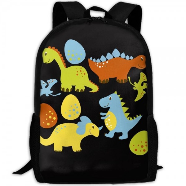 Cartoon Dinosaur Shoulder Backpacks Traveling