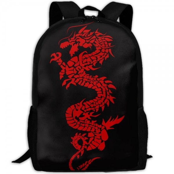Dragon Shoulder Backpacks Traveling Fashion