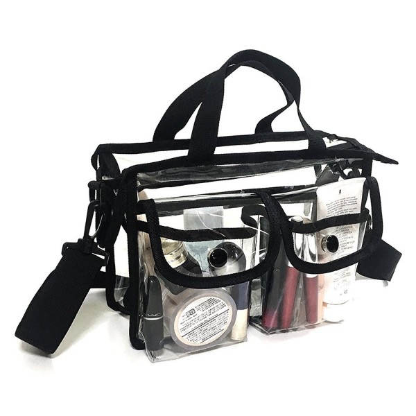 Clear pouch removable adjustable shoulder