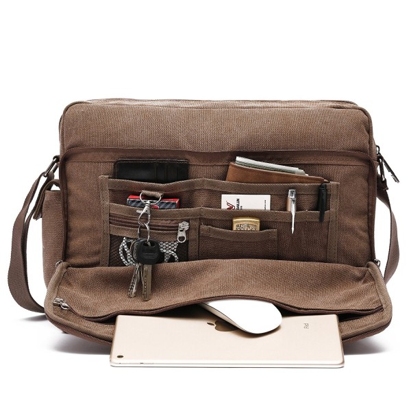 Mlife Multi Pockets Canvas Messenger Shoulder