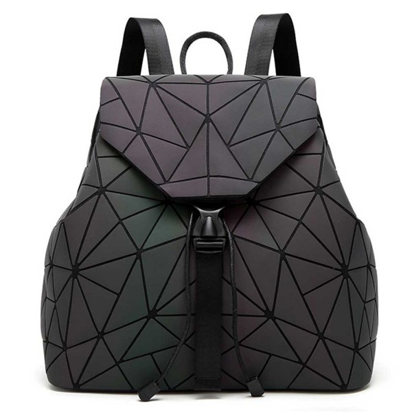 DIOMO Geometric Backpack Luminous Shoulder