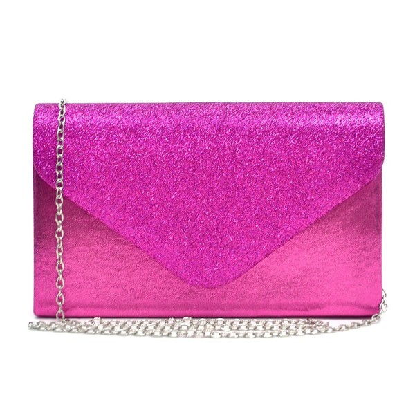 Envelope Handbag Evening Glitter Frosted