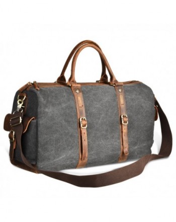 LUXUR Duffle Canvas Shoulder Weekend