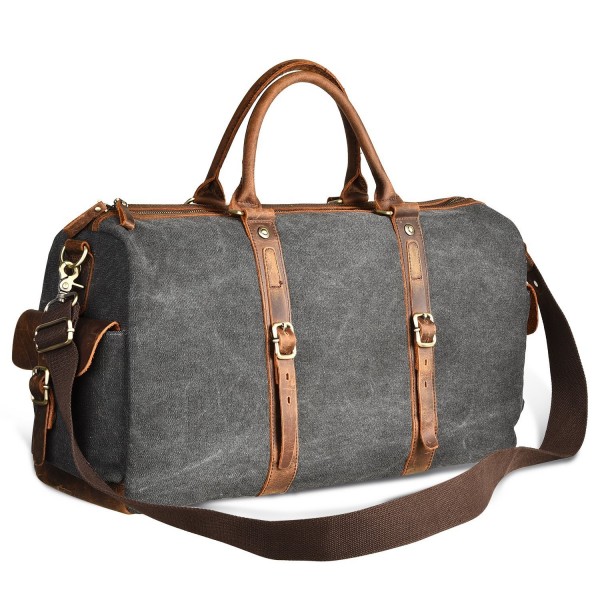 LUXUR Duffle Canvas Shoulder Weekend