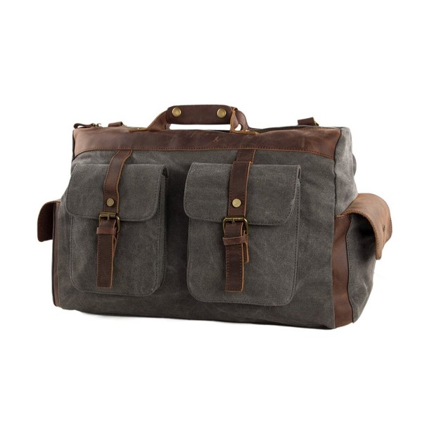 Leather Overnight Duffle Weekend Luggage