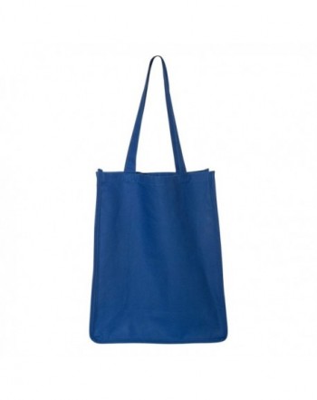 Q Tees Q125400 Gusseted Canvas Shopper