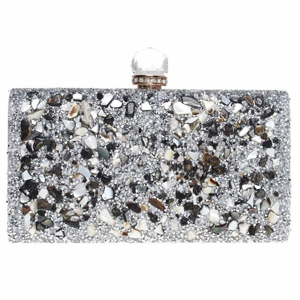 FASHIONROAD Evening Rhinestone Elegant Handbag