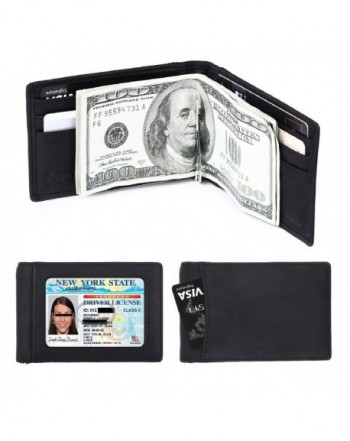 amelleon Mens Blocking Leather Wallet