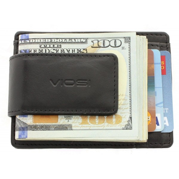 Viosi Leather Magnetic Pocket Wallet