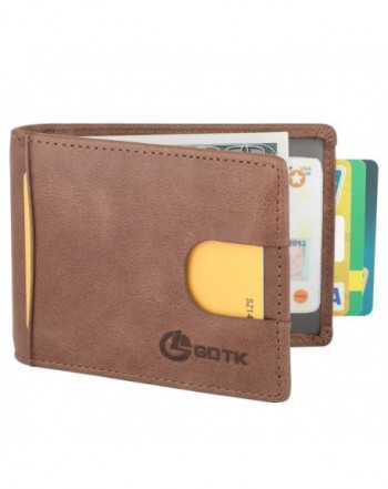 Blocking Genuine Leather Minimalist Wallets