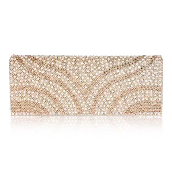 Damara Patterned Flap Over Dazzling Champagne