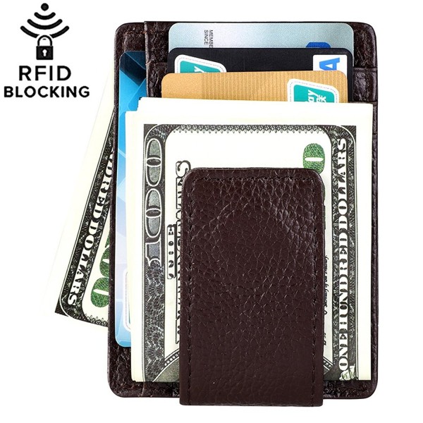 Pocket Wallet Leather Blocking Minimalist