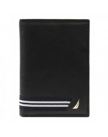 Nautica Genuine Leather Trifold Credit