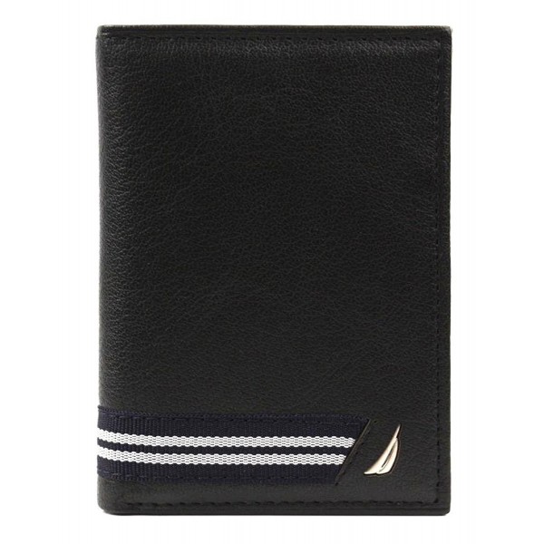 Nautica Genuine Leather Trifold Credit