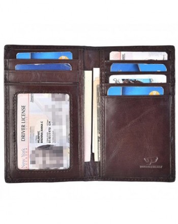 Credit Holder Leather Bifold Blocking