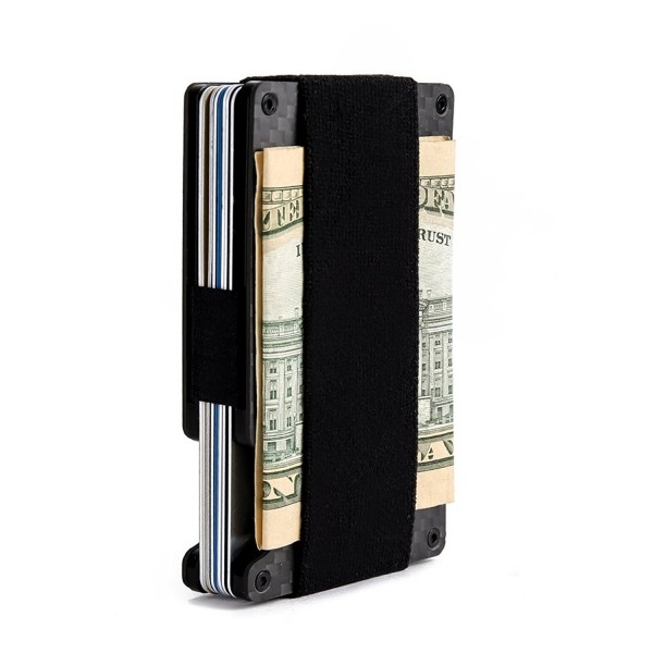 Minimalist Aluminum Wallet Slim Money Clip Metal Wallet RFID Front ...