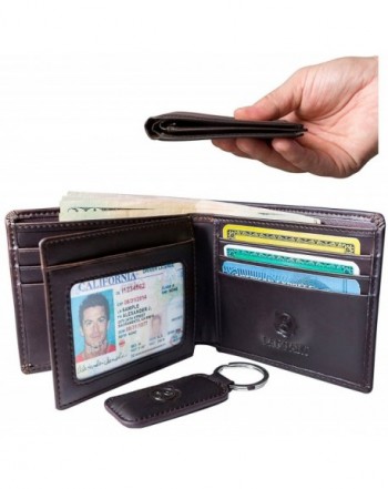 Premium Leather Wallet Keychain Windows