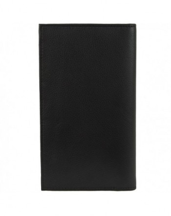 Mens RFID Blocking Deluxe Credit Card Case Wallet Leather Secretary ...
