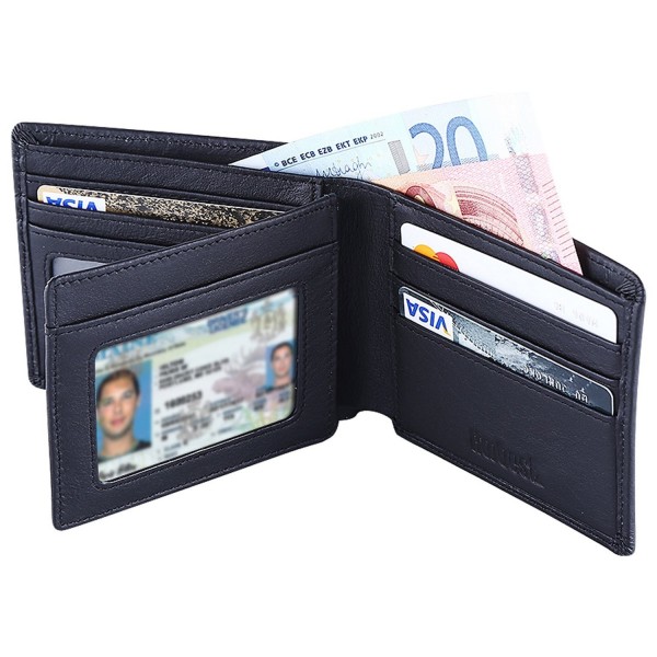 Hoobest Blocking Genuine Leather Travel Hoobest Blocking Genuine Leather Travel