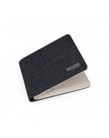 Muzee Canvas Leather Wallet Billfold