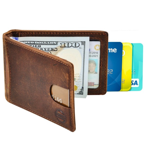 Smith Wallet Fold Saddle Brown