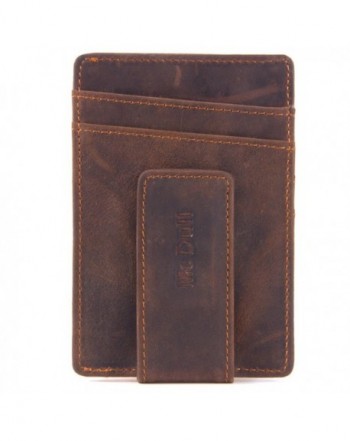 Mens Slim Money Clip Wallet