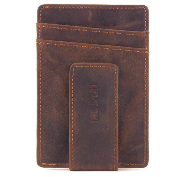 Mens Slim Money Clip Wallet