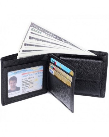 RFID Blocking Wallet Men Genuine