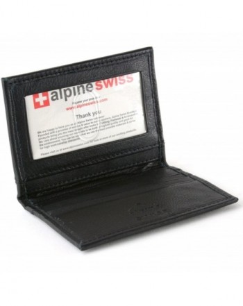 Alpine Swiss Pocket Wallet Business