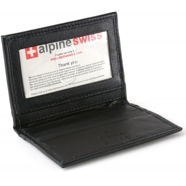 Alpine Swiss Pocket Wallet Business