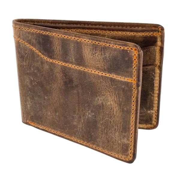 Hanks Bi Fold Leather Wallet 100 Year