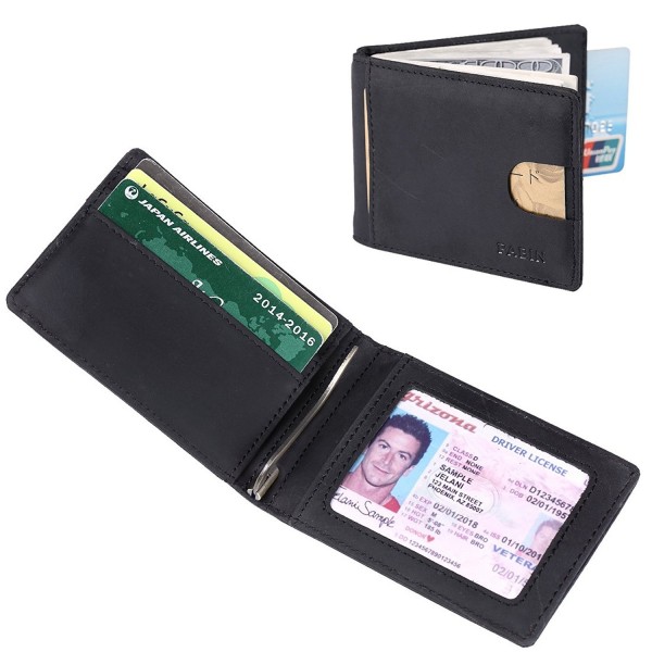 Wallets Minimalist Pabin Charcoal Black horizontal