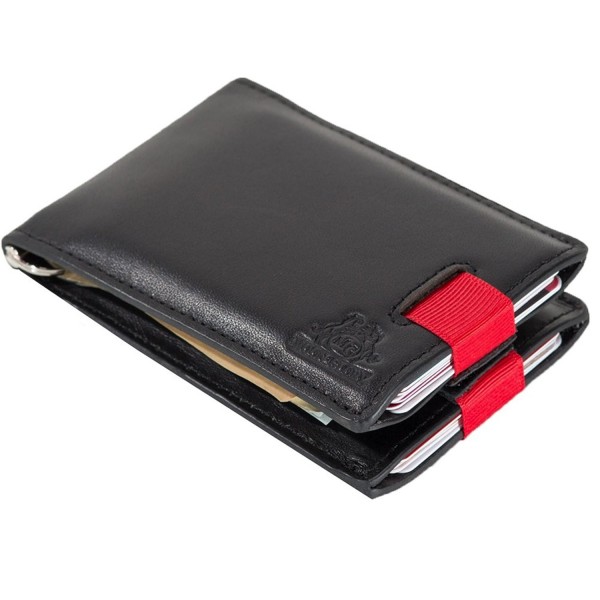 Blocking Bifold Leather Minimalist Wallets