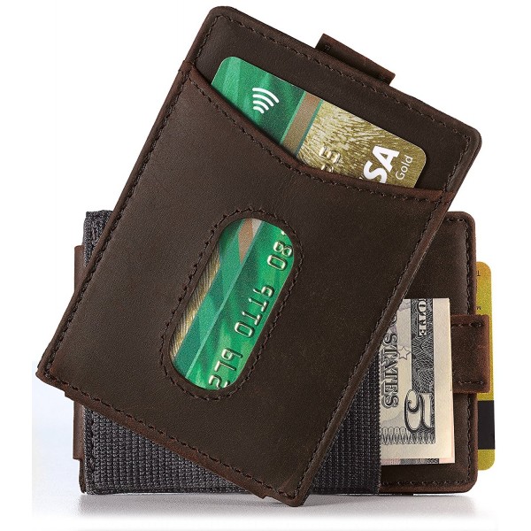 Pocket Minimalist Leather Wallet Holder