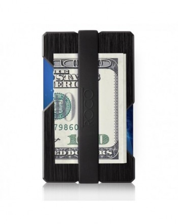 MINIMALIST Aluminum Slim Wallet RFID BLOCKING Money Clip - Futuristic ...