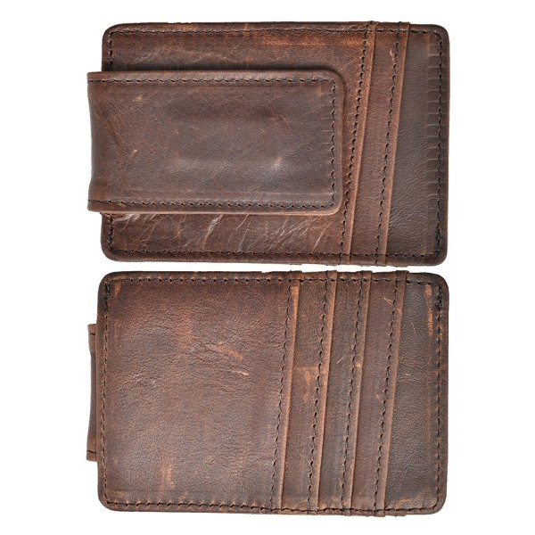 Hopsooken Pocket Wallet Leather Minimalist