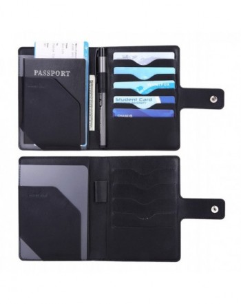 Blocking Travel Passport Wallet Organizer