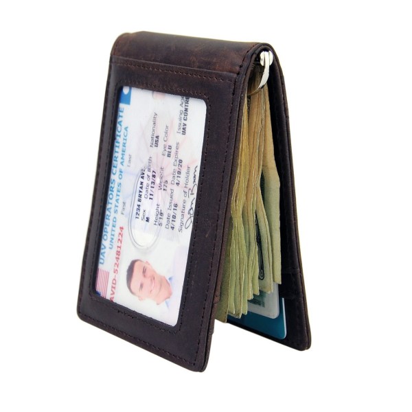 Wallet Blocking Genuine Leather Minimalist