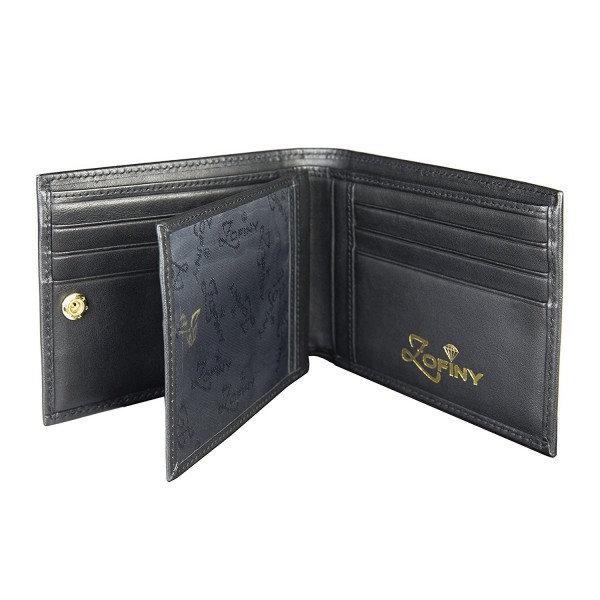 Luxury black credit card wallet