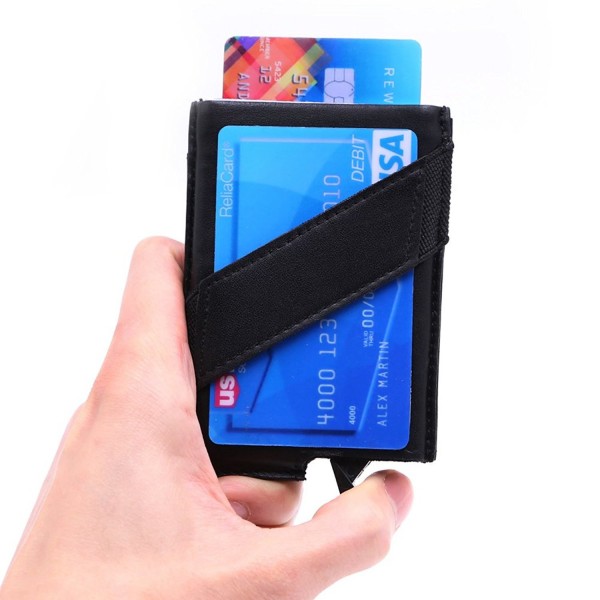 Dinghao Blocking Aluminum Wallet Automatic