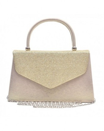 Dasein Clutches Cocktail Handbags Glittering