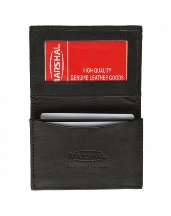 Genuine Leather Expandable Credit Business