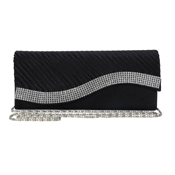 Chichitop Pleated Wedding Evening Rhinestones Chichitop Pleated Wedding Evening Rhinestones