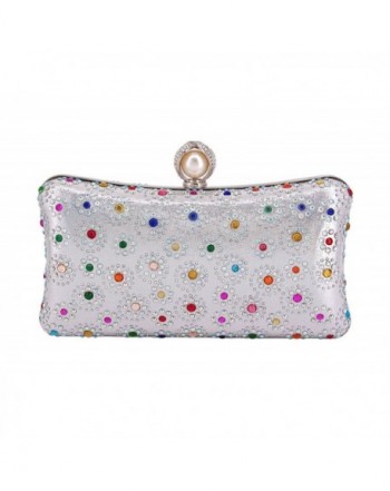 Naimo Colorful Rhinestone Evening Handbag