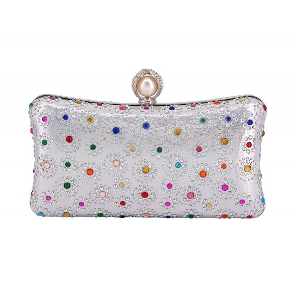 Naimo Colorful Rhinestone Evening Handbag