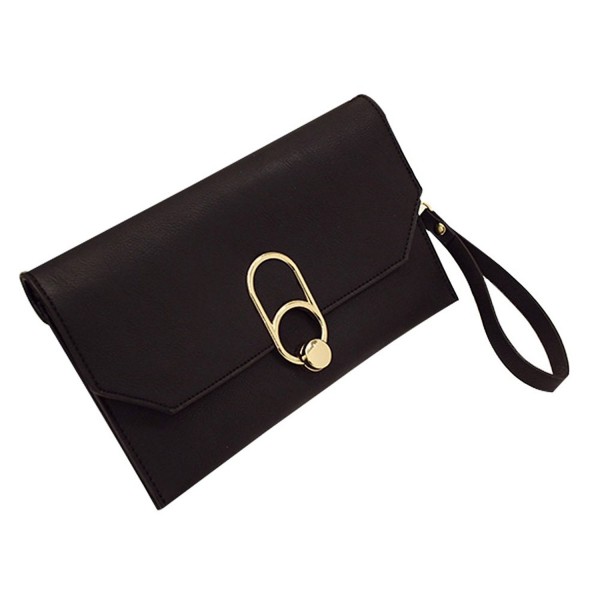 Leather Envelope Crossbody Detachable Shoulder