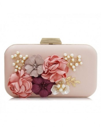 Milisente Evening Flower Clutch Purses