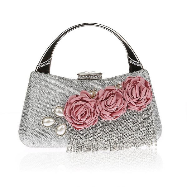 Flowered Tassels Handbags Wedding Evening