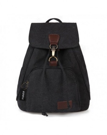 Tibes Small College Canvas Backpack