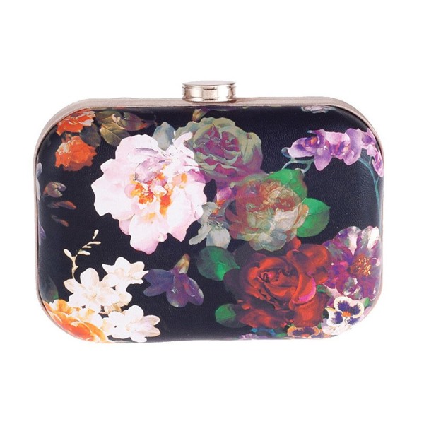 Womens Leather Hardbox Colorful Evening